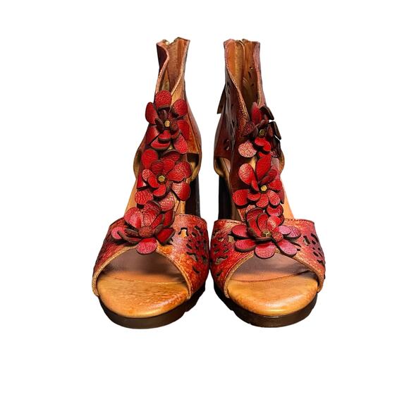 L’ Artiste Spring Step Marielove Women’s Sandals size 39 US 8-8.5 - Picture 2 of 6